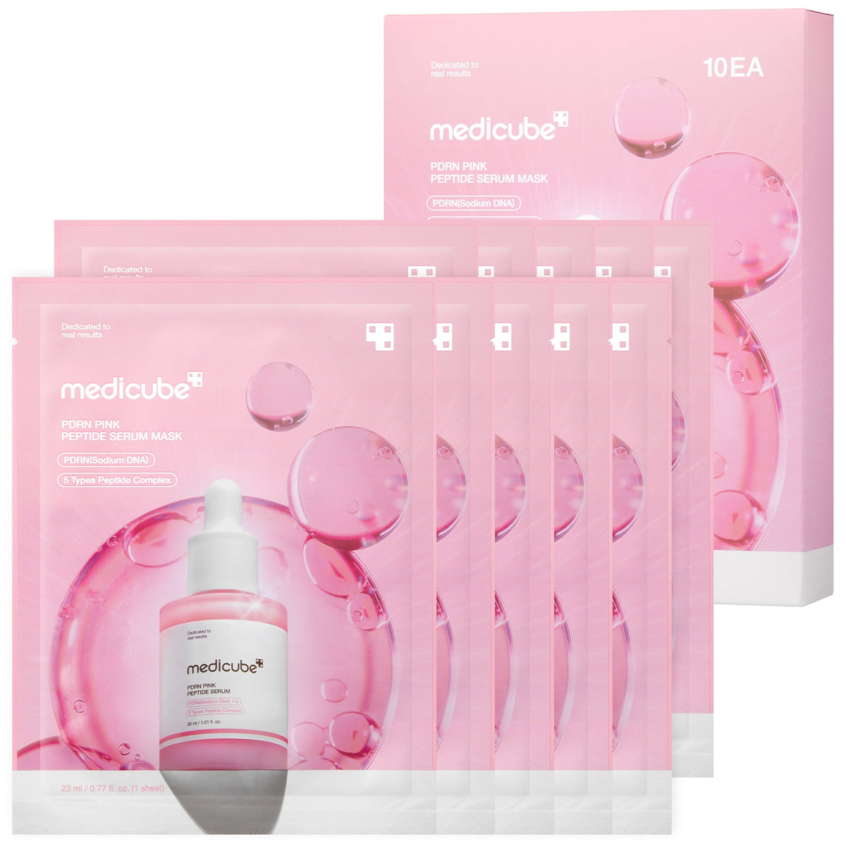 PDRN Pink Peptide Ampoule Mask
